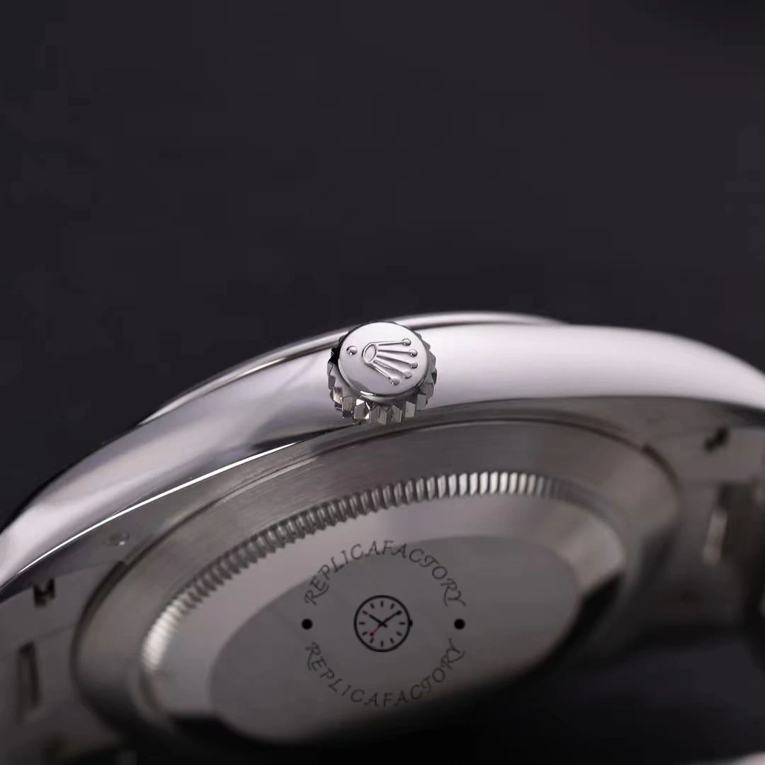 Rolex Day-Date 40mm Platinum Meteorite Baguette 228206 0036 Men's Watch