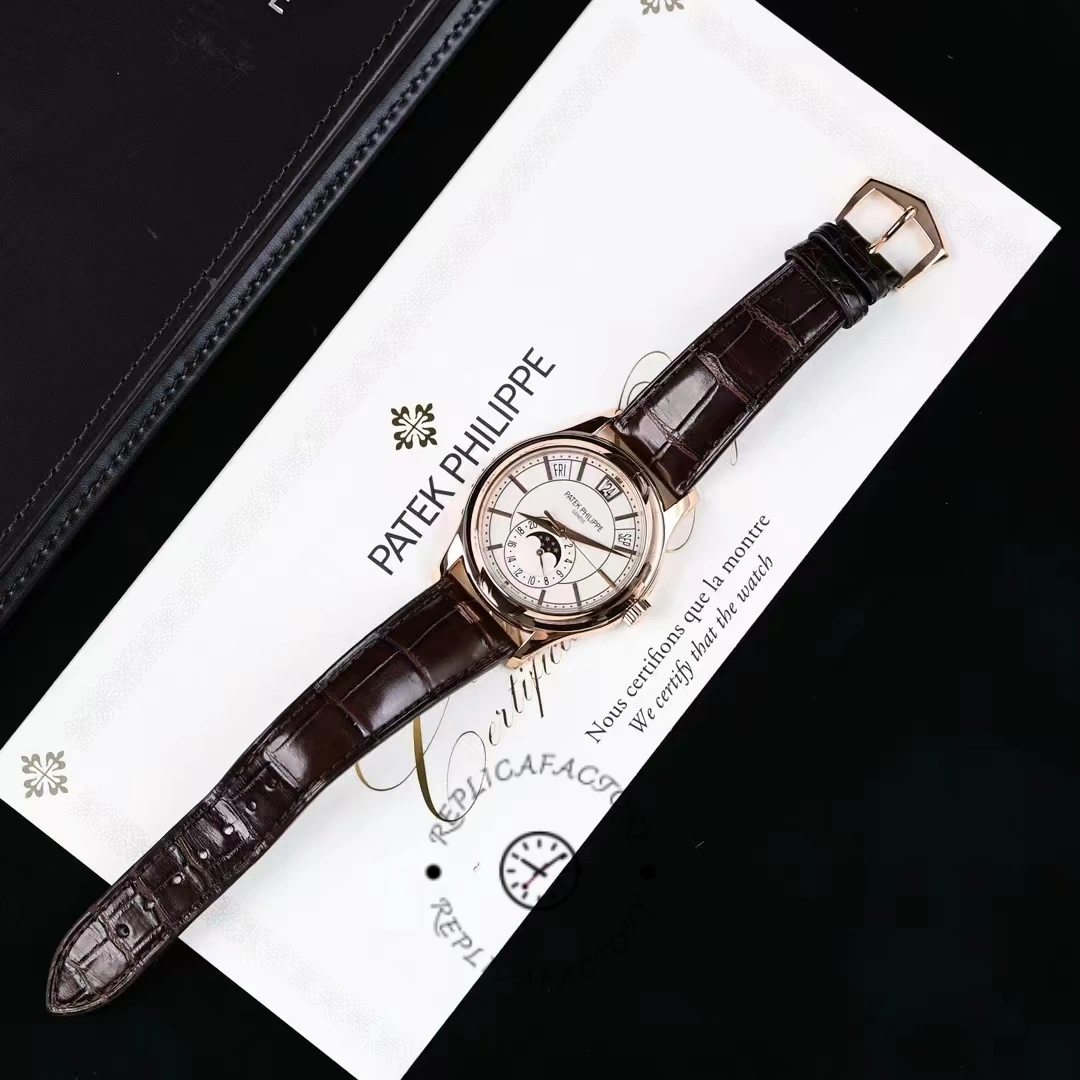 Replica Patek Philippe Complications Rose Gold 5205R 001