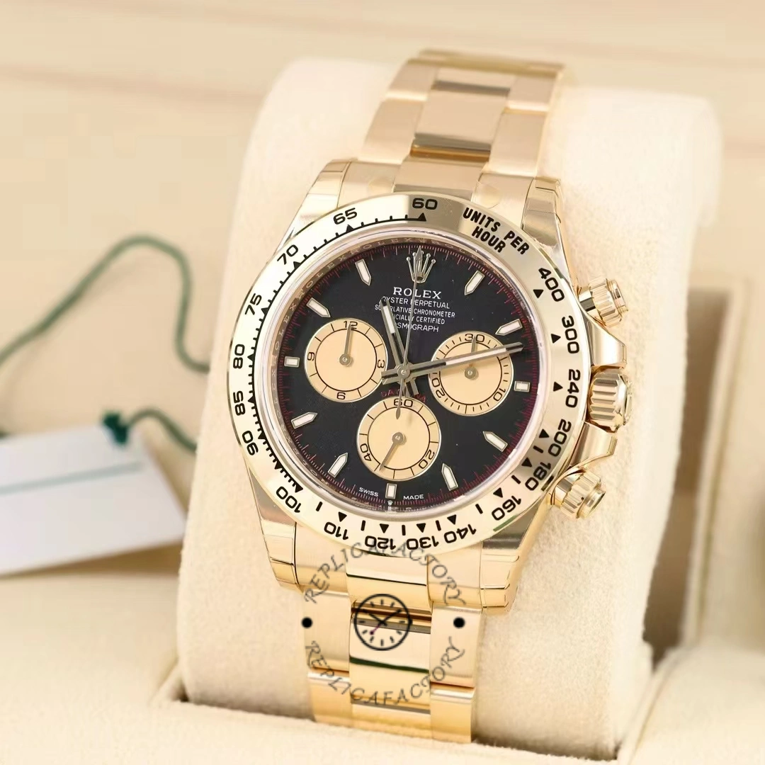 Rolex Daytona 126508 0002 Two Tone Black Dial Replica Watch