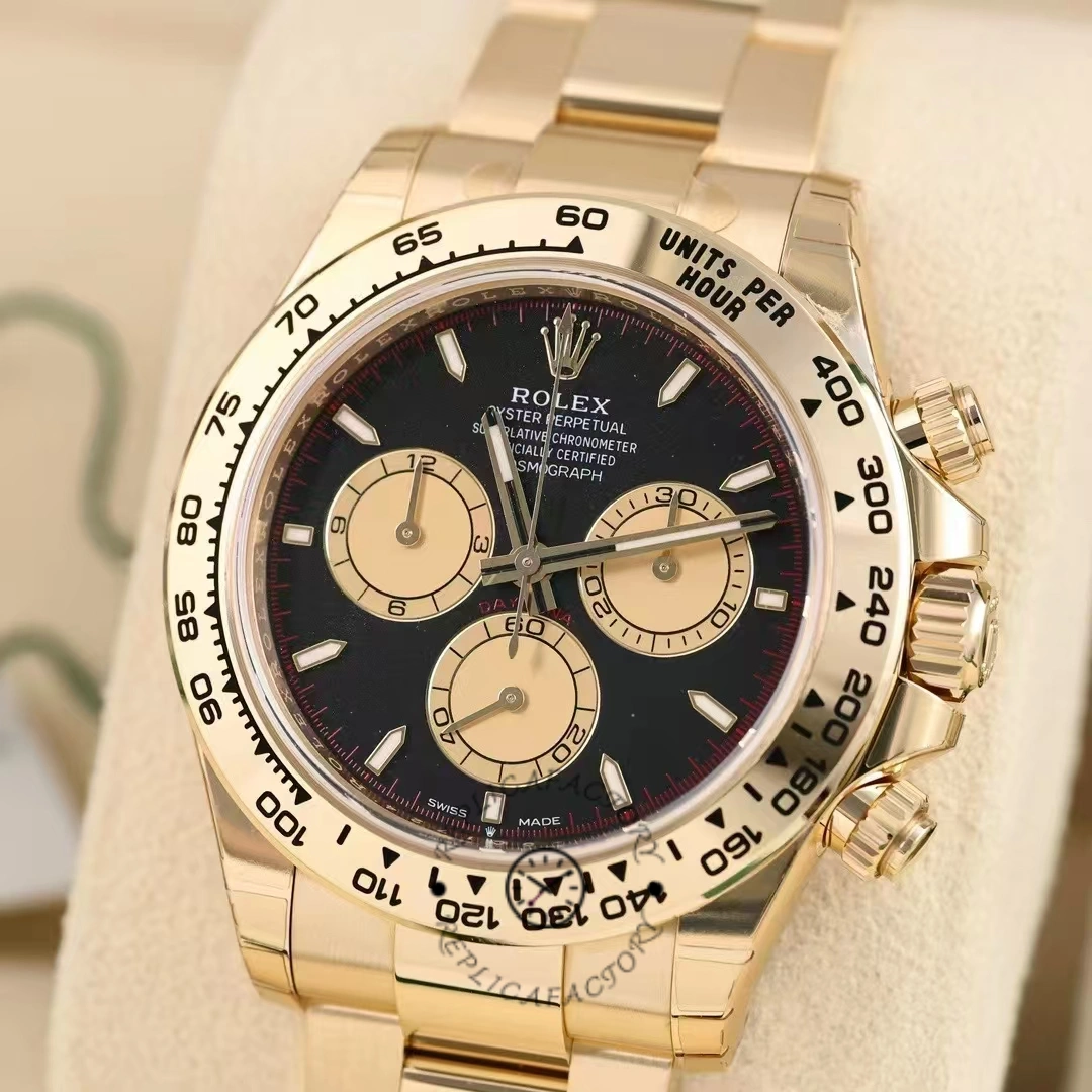 Rolex Daytona 126508 0002 Two Tone Black Dial Replica Watch