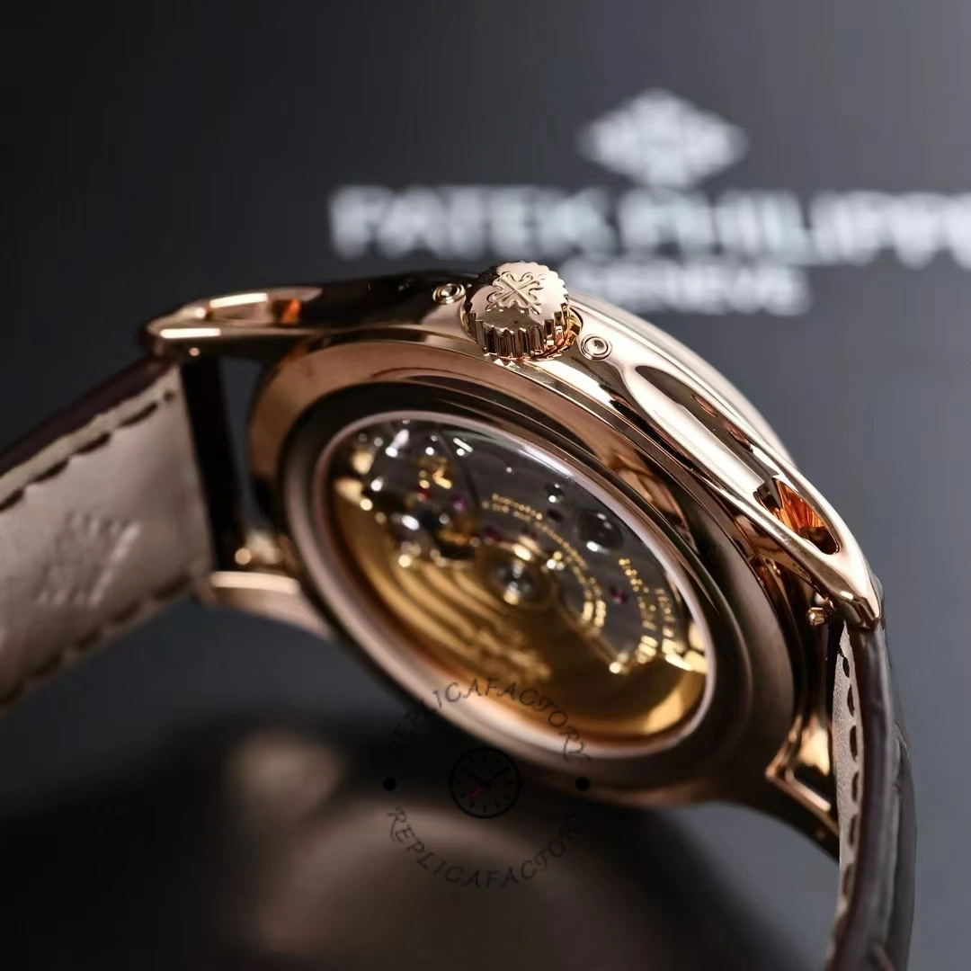 Replica Patek Philippe Complications Rose Gold 5205R 001