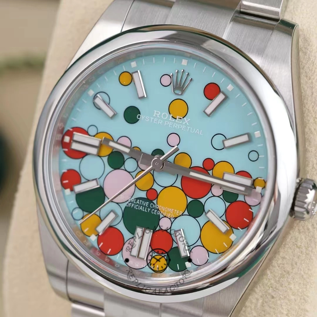 Rolex Oyster Perpetual 41mm Blue Dial Stainless Steel m124300-0008