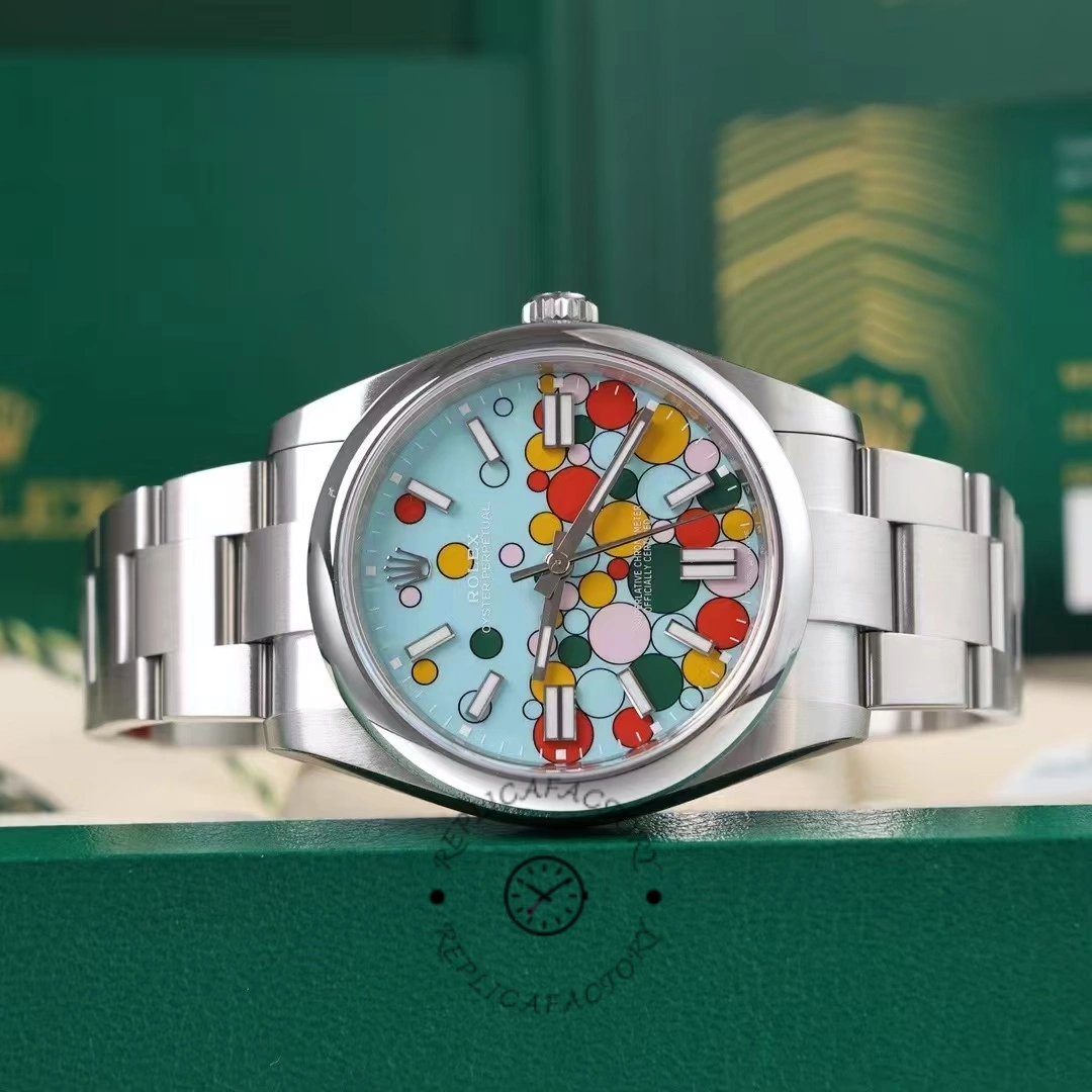 Rolex Oyster Perpetual 41mm Blue Dial Stainless Steel m124300-0008