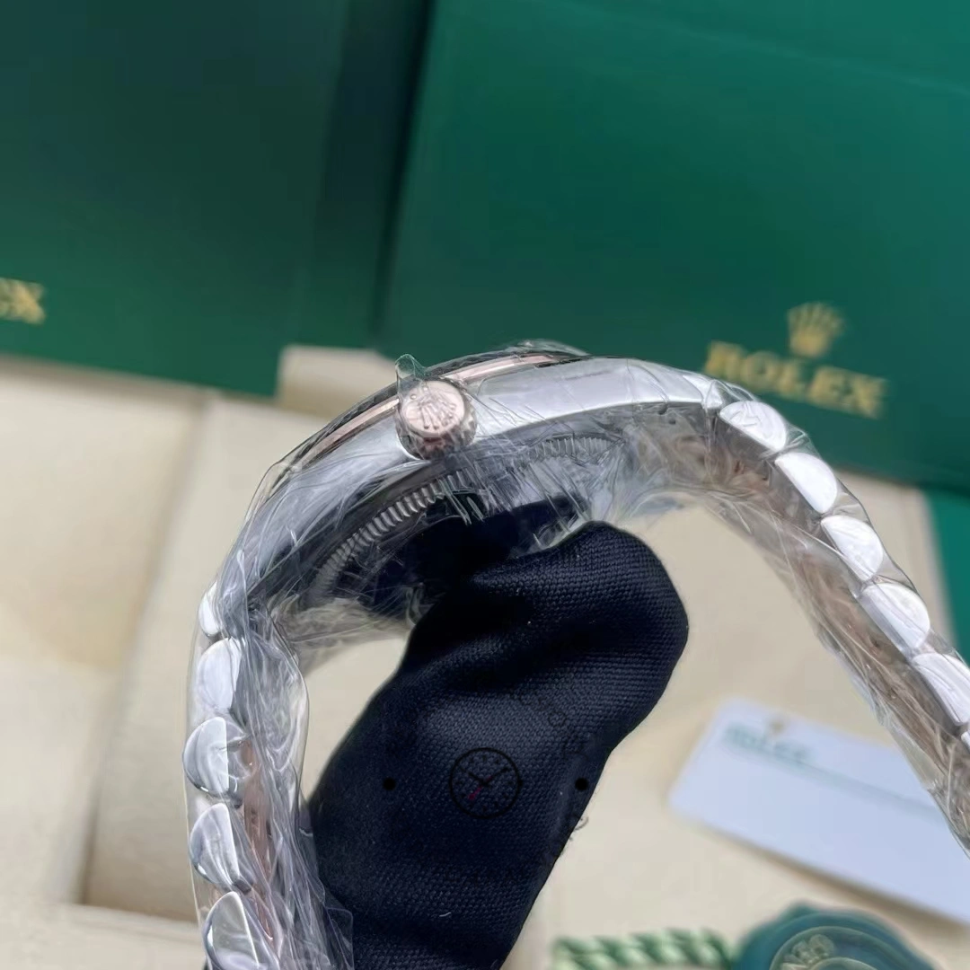 Rolex Datejust 31mm Stainless Steel and Rose Gold m278271 0010 Rose Index Jubilee ladies watch