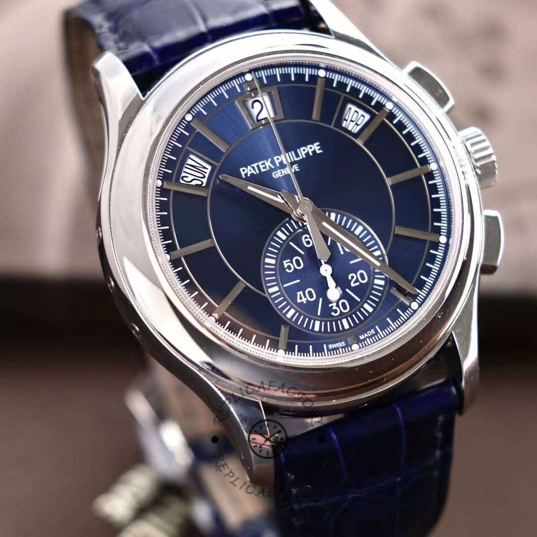 Patek Philippe Complications Blue Dial Annual Calendar 5905P-001