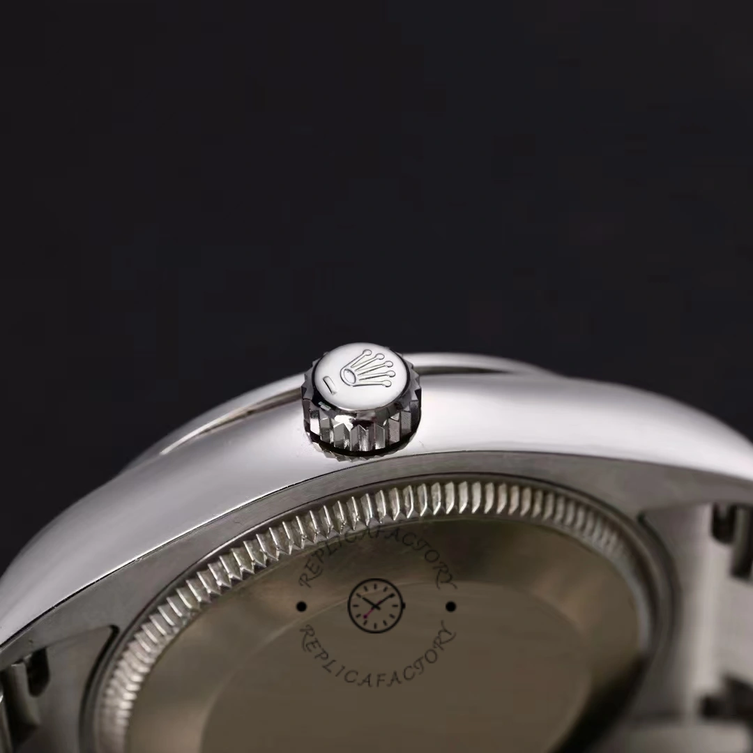 Rolex Oyster Perpetual 177200 Black Arabic Dial Domed Bezel 31mm Lady Replica Watch