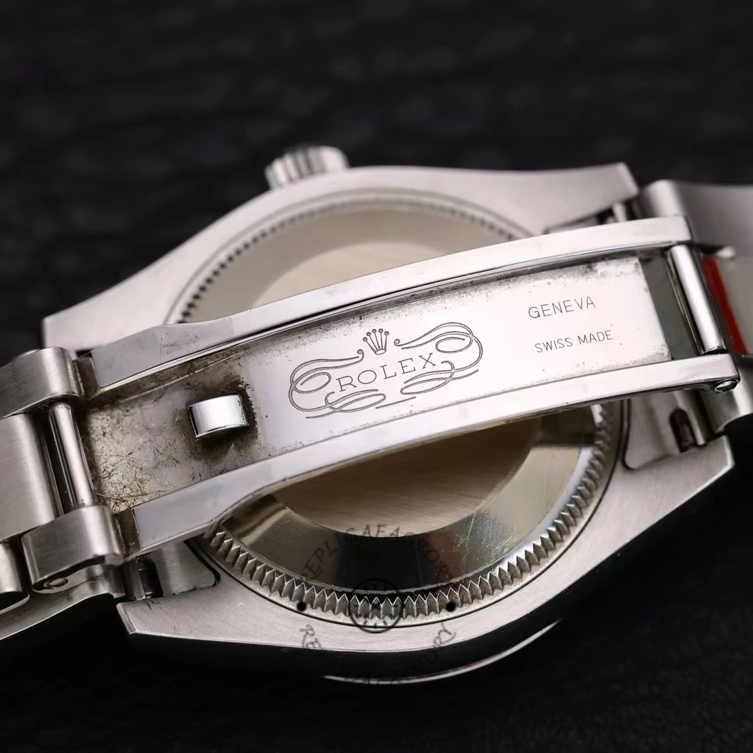 Rolex Oyster Perpetual 177200 Black Arabic Dial Domed Bezel 31mm Lady Replica Watch