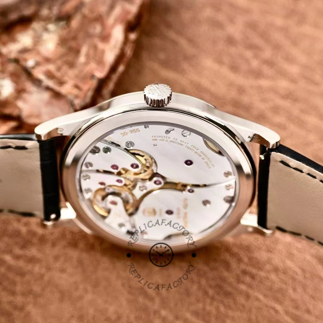 Patek Philippe Calatrava White Gold 6119G 001 Replica Watch