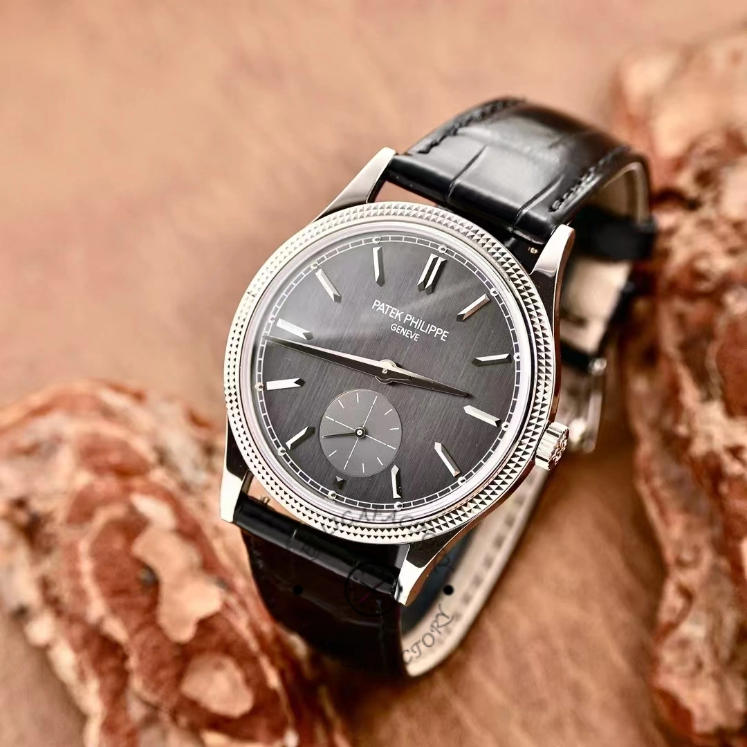 Patek Philippe Calatrava White Gold 6119G 001 Replica Watch