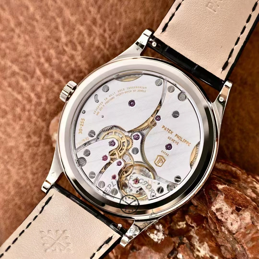 Patek Philippe Calatrava White Gold 6119G 001 Replica Watch