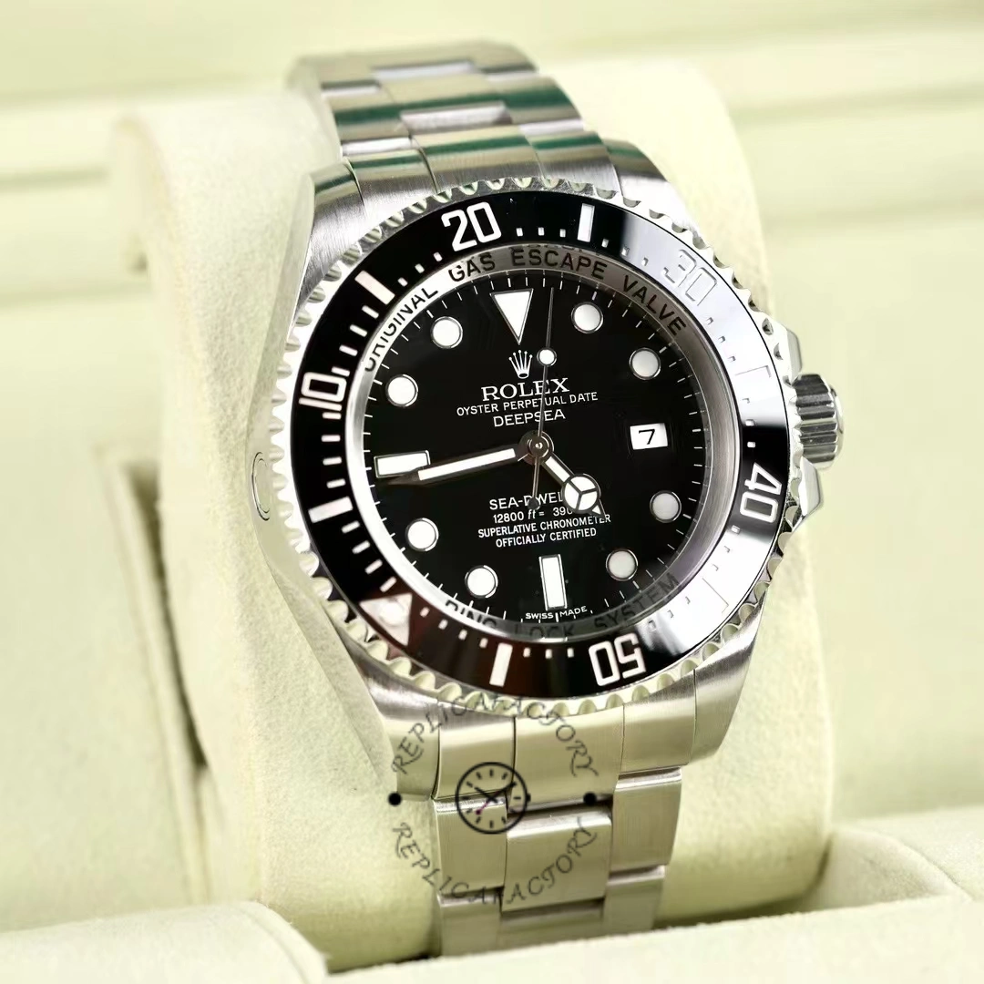 Rolex Sea-Dweller Deepsea 116660 Stainless Steel Black Dial 44MM Mens Replica Watch
