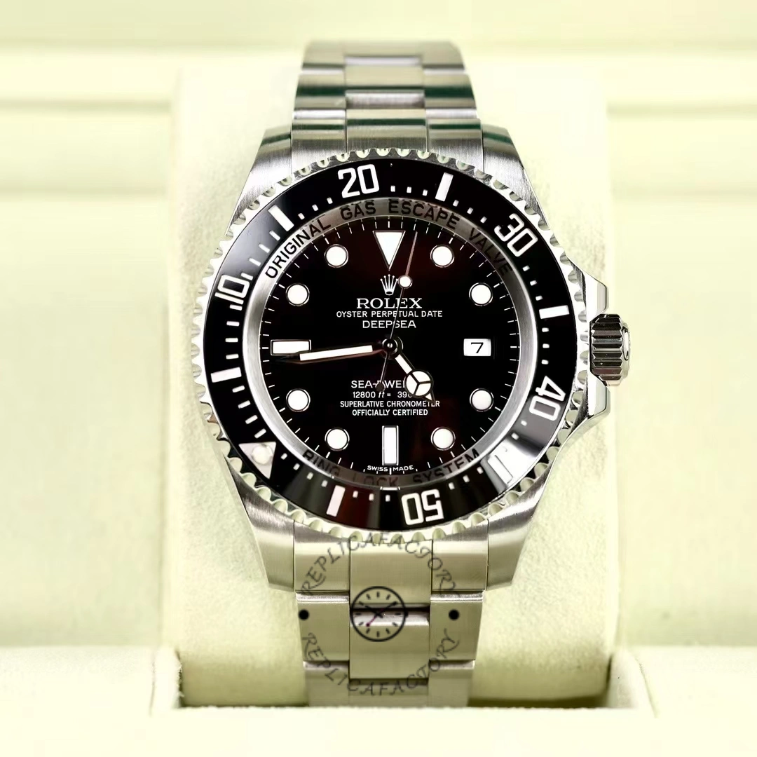 Rolex Sea-Dweller Deepsea 116660 Stainless Steel Black Dial 44MM Mens Replica Watch