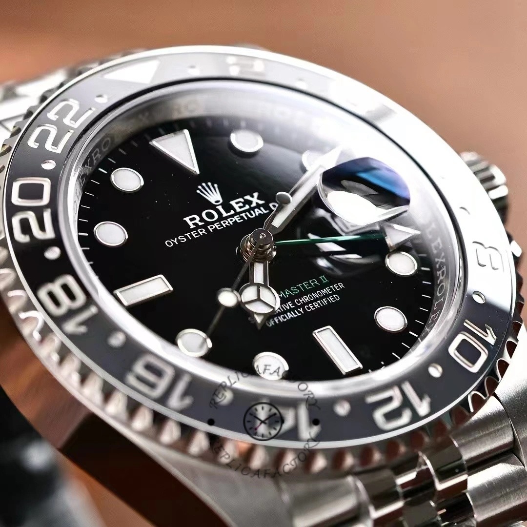 Rolex Gmt Master II Automatic Black Dial M126710GRNR 0003 40mm