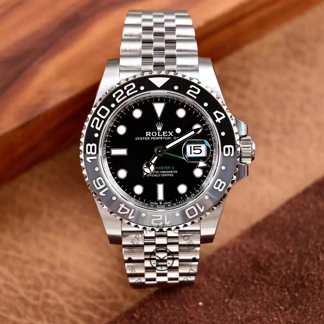 Rolex Gmt Master II Automatic Black Dial M126710GRNR 0003 40mm