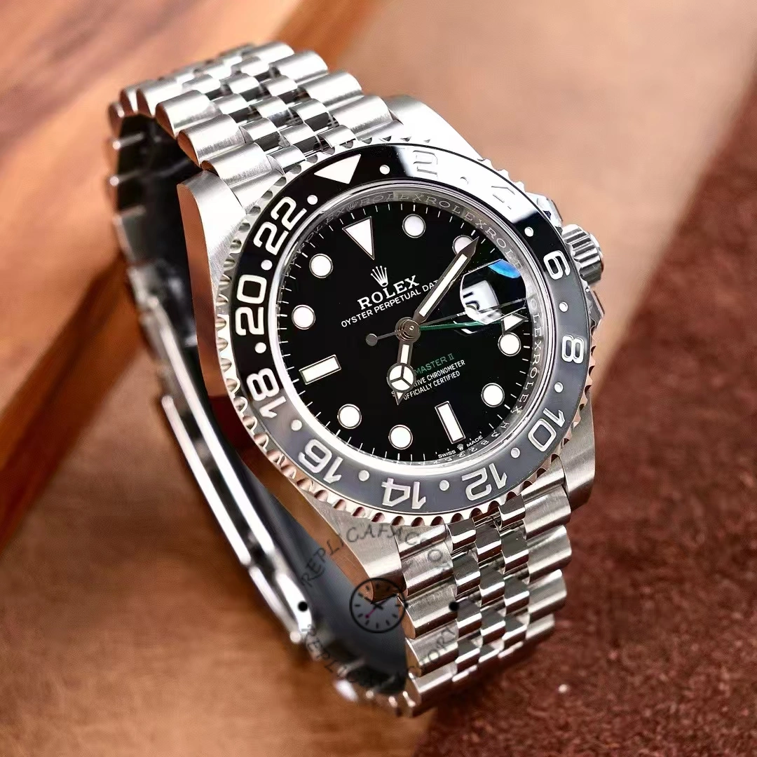 Rolex Gmt Master II Automatic Black Dial M126710GRNR 0003 40mm