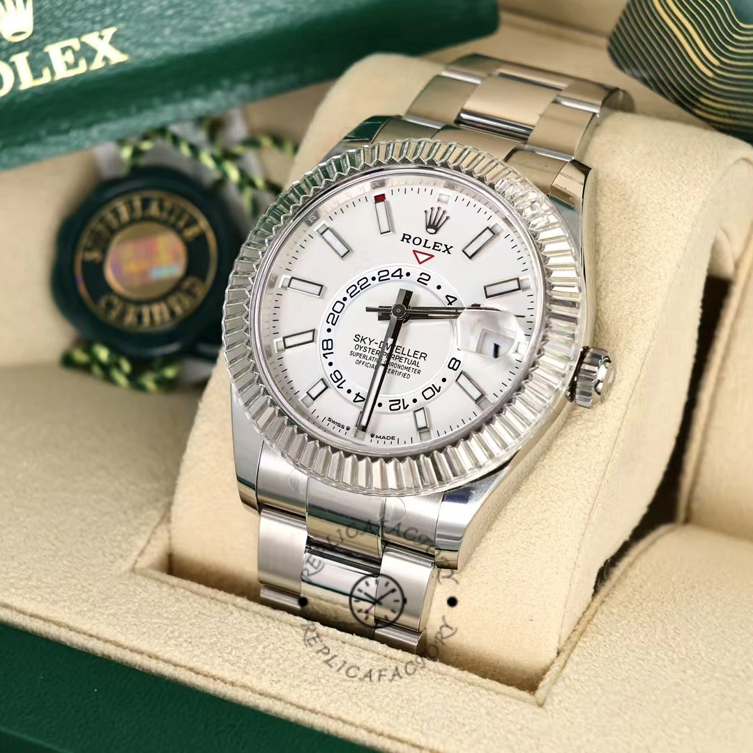 Rolex Sky Dweller 42 Oystersteel White Dial m336934 0003 Men's Watch