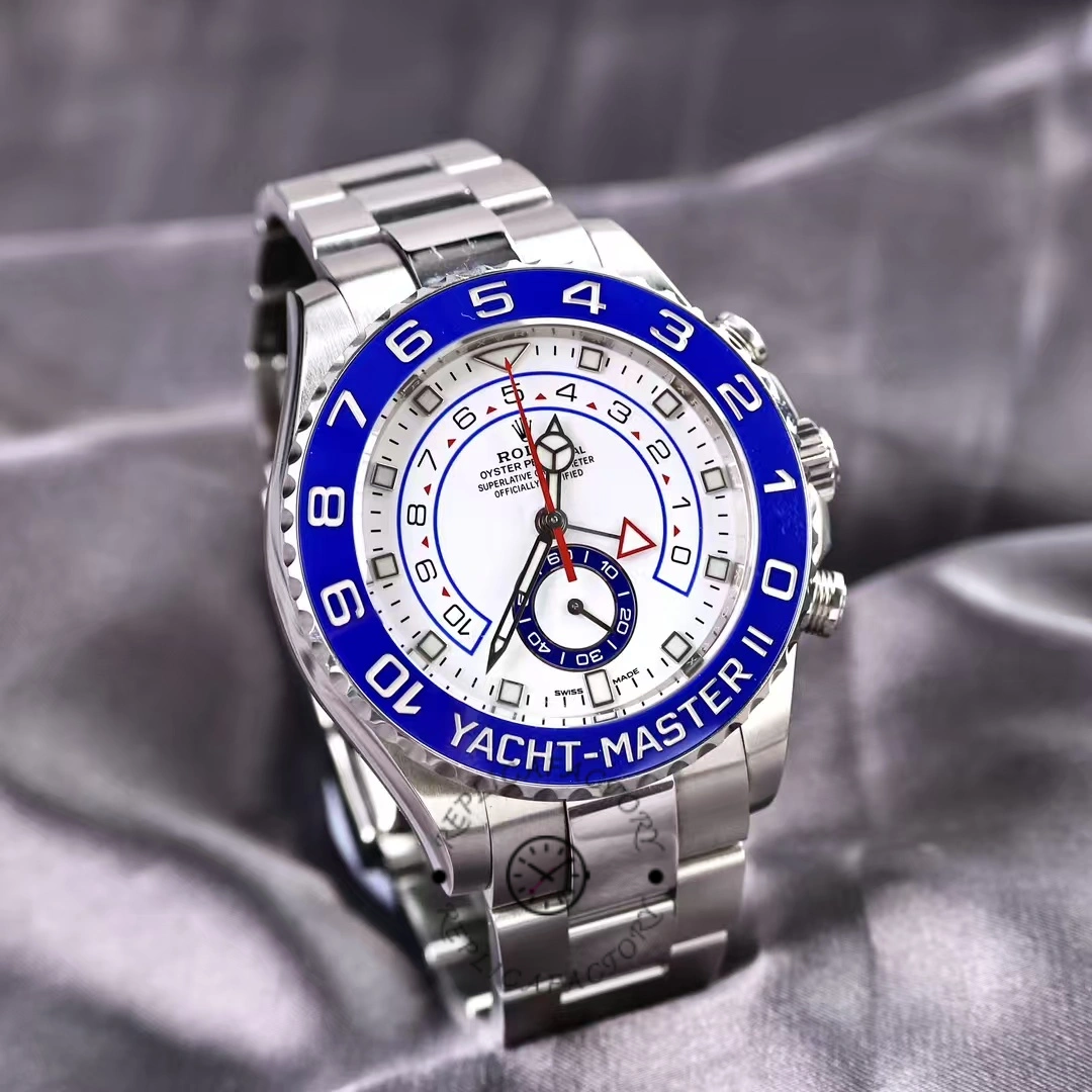 Rolex Yacht-Master II 116680 White Square Dial 44mm Mens Replica Watch