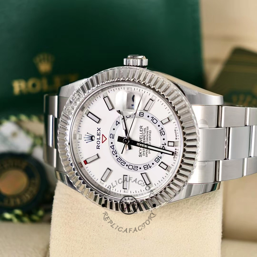 Rolex Sky Dweller 42 Oystersteel White Dial m336934 0003 Men's Watch