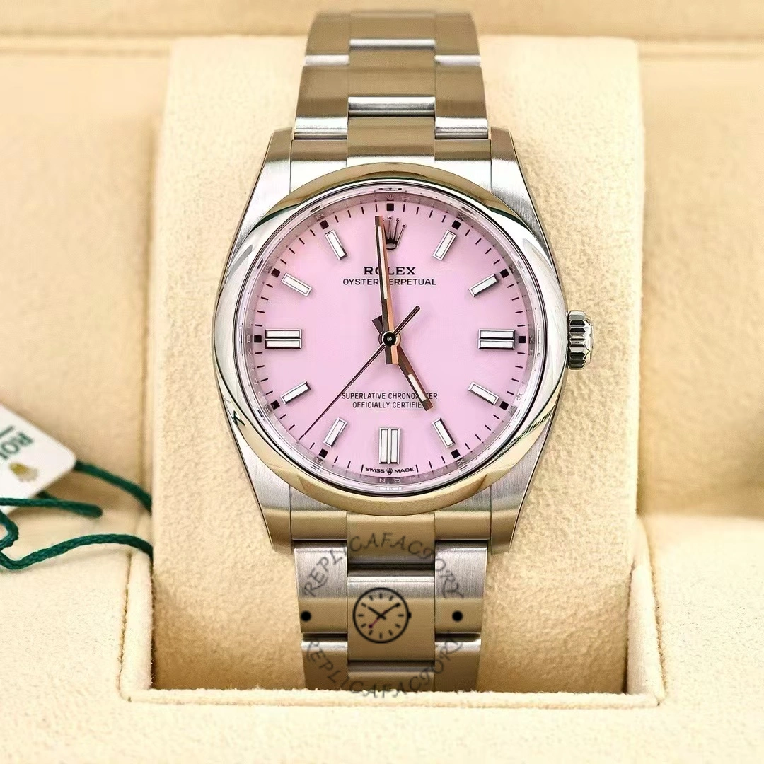 Rolex Oyster Perpetual 36 Oystersteel Pink Dial 126000 0008 Women's Watch