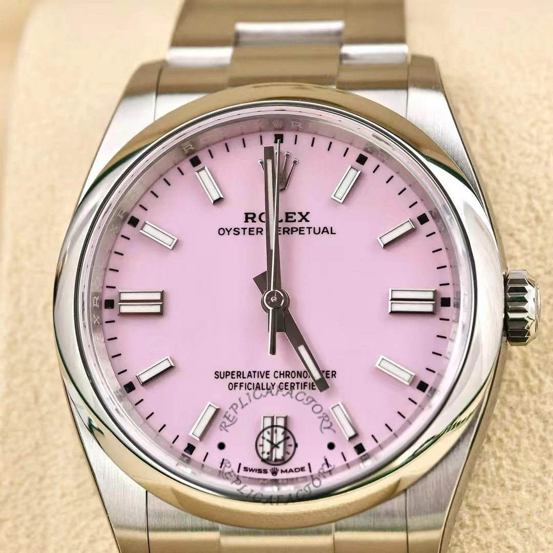 Rolex Oyster Perpetual 36 Oystersteel Pink Dial 126000 0008 Women's Watch