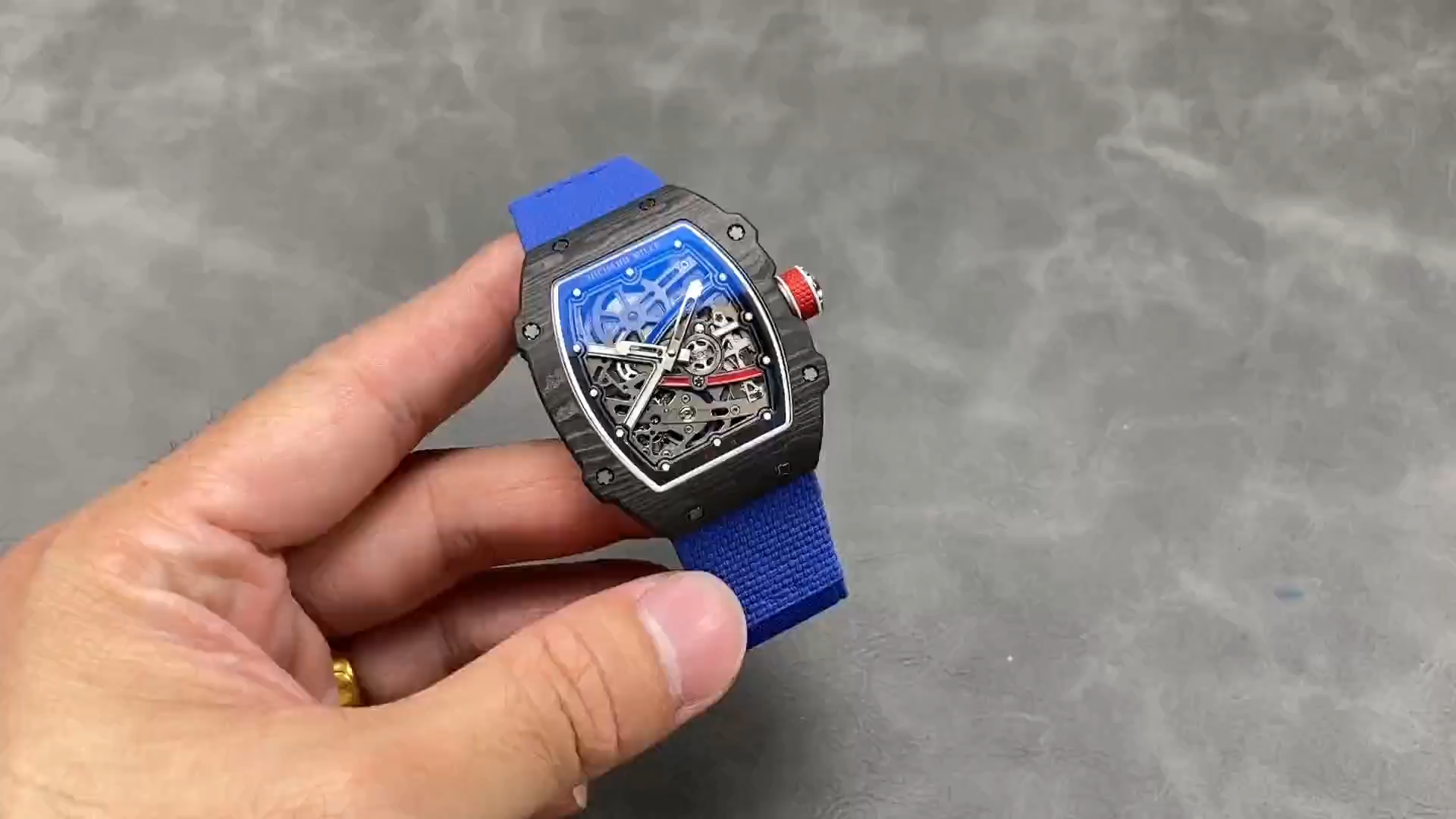 Richard Mille RM 67-02 Automatic Sebastian Ogier Black Blue