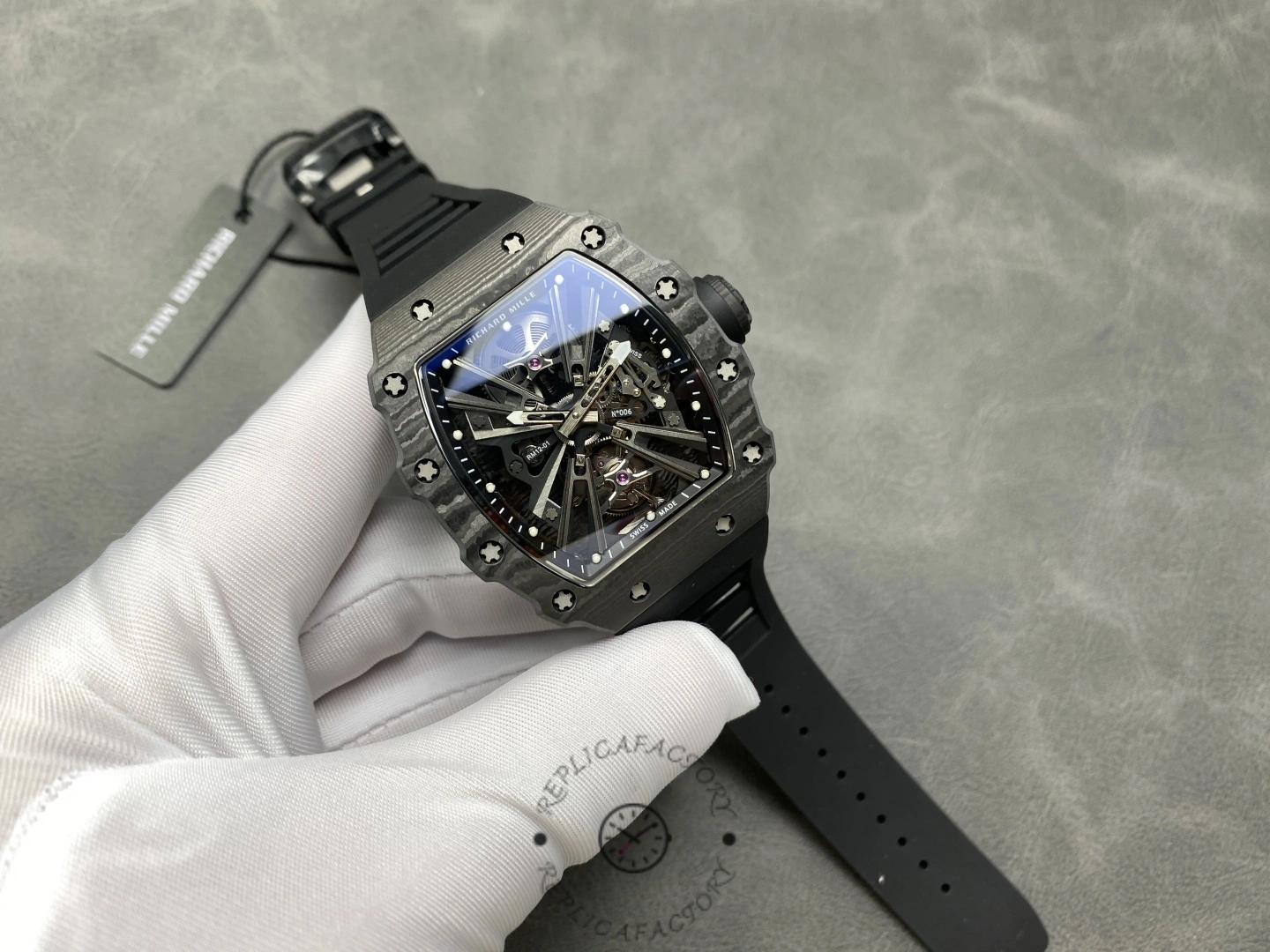 Richard Mille RM 12-01 Carbon Tourbillon Men's Replica