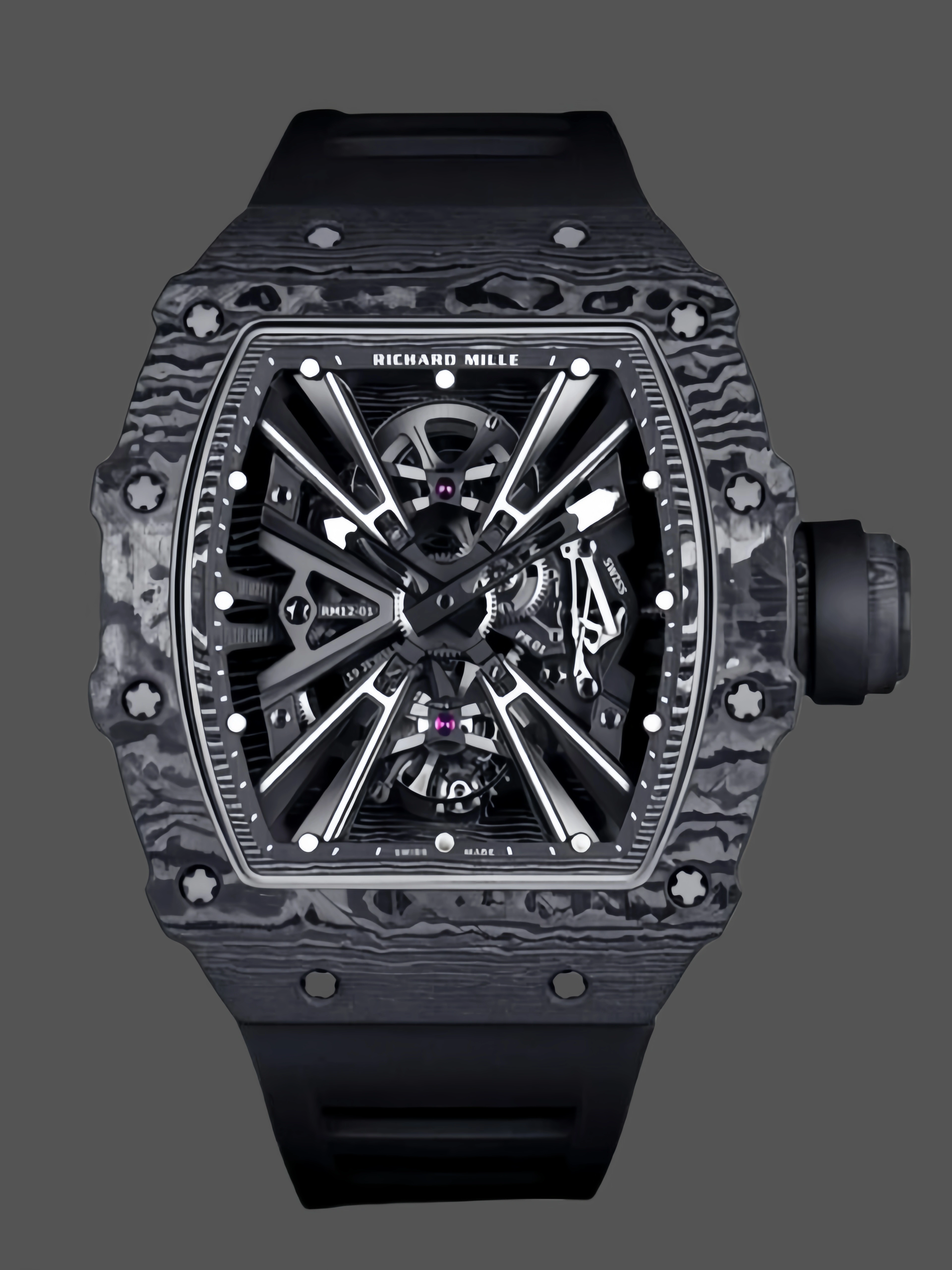 Richard Mille RM 12-01 Carbon Tourbillon Men's Replica