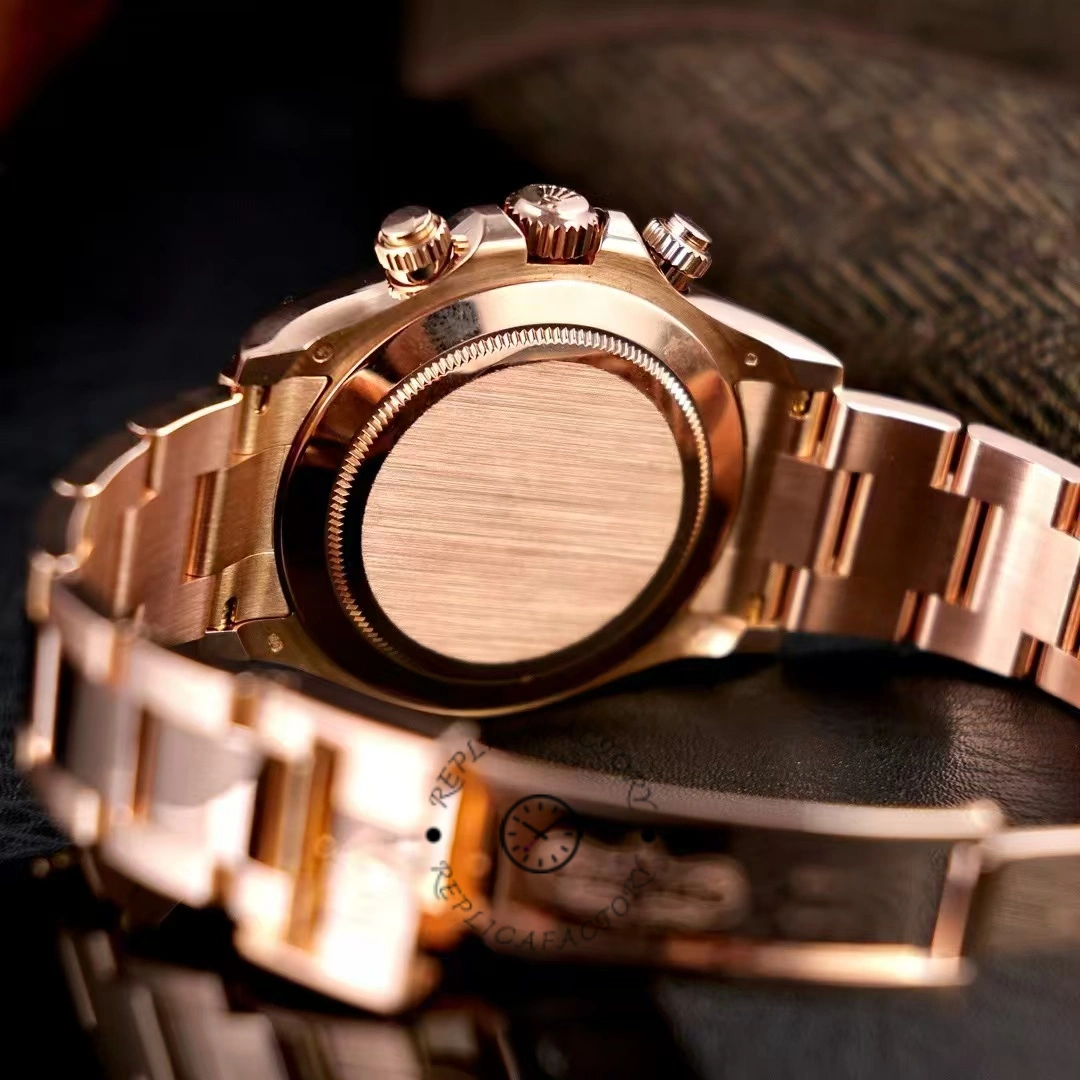 Rolex Daytona m116505 Everose Gold Brown Dial 40MM Mens Replica Watch