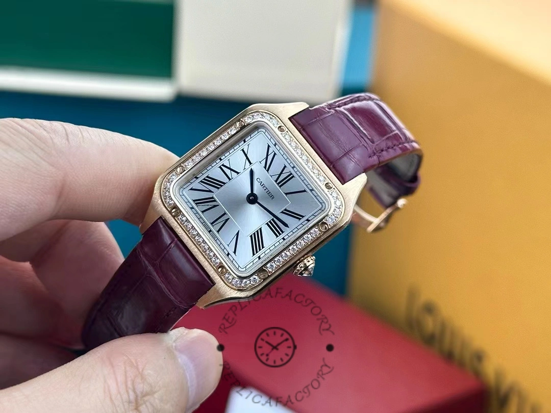Replica Cartier Santos WJSA0017 Actual photo-3