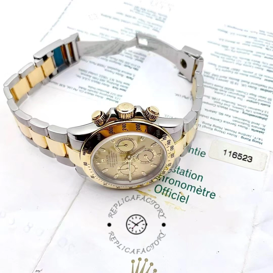 Rolex Daytona 116523 Stainless steel Chronograph Dial 40mm Mens Replica Watch