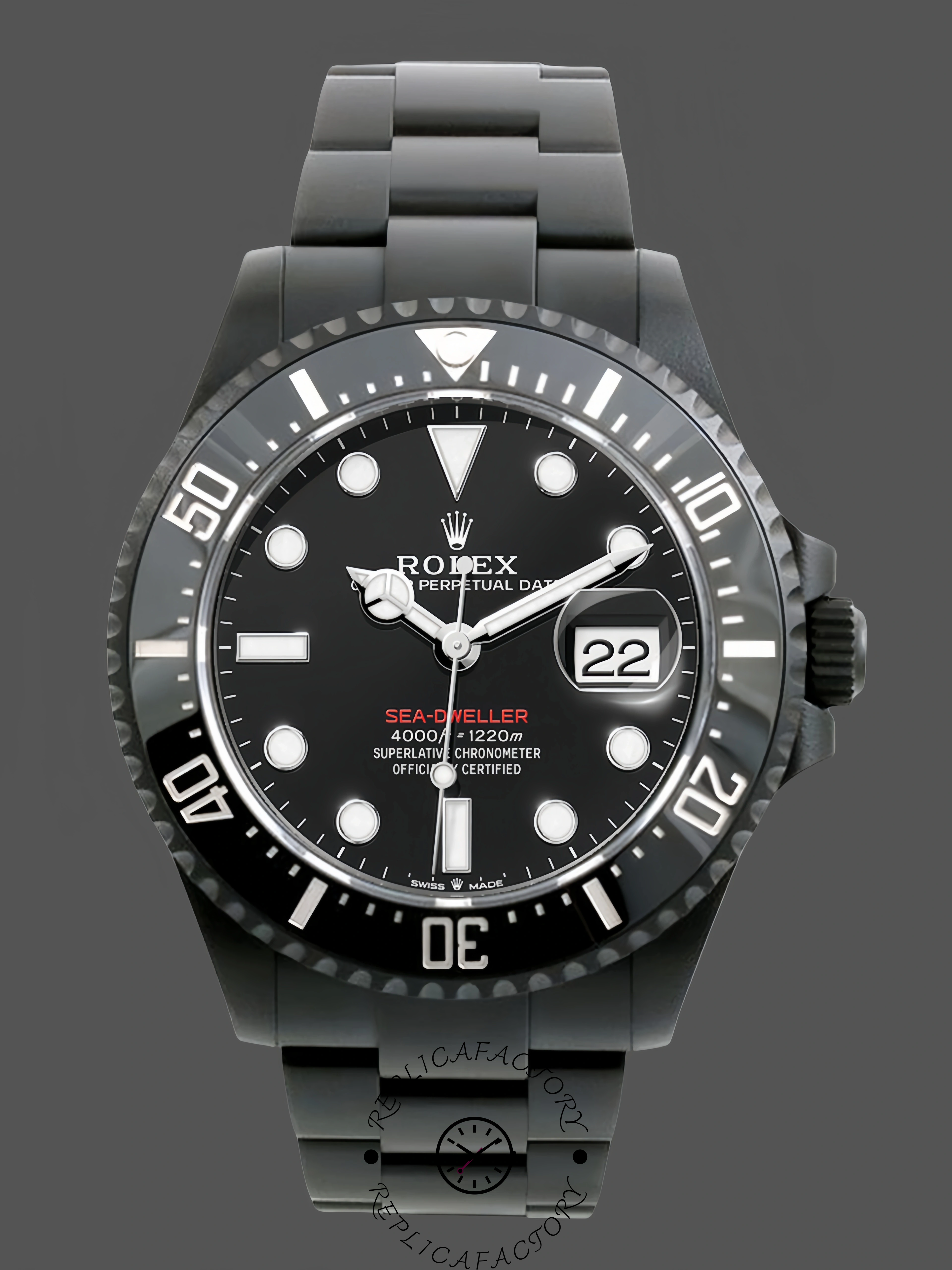 Rolex Sea Dweller Deepsea 126660 PVD/DLC 43MM Replica