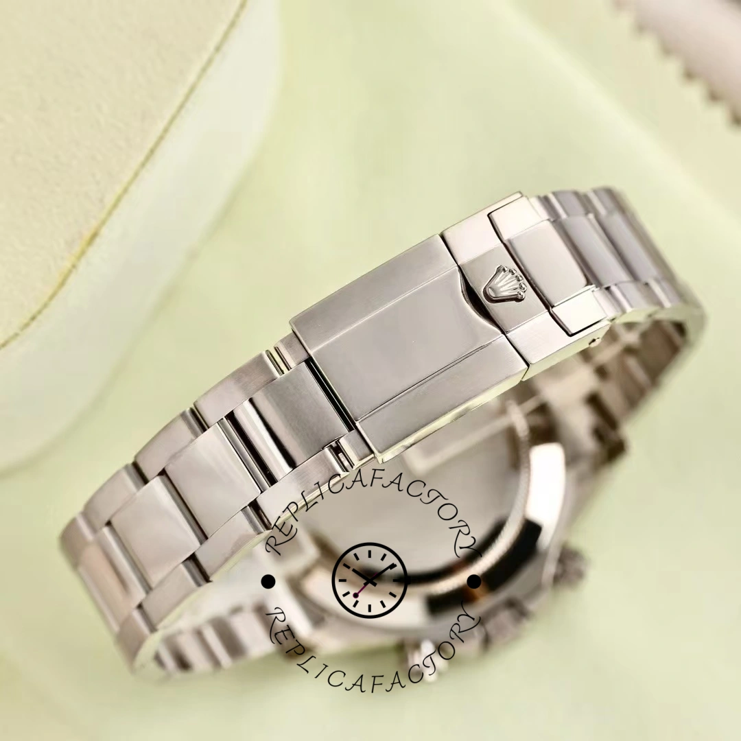 Rolex Cosmograph Daytona 116509 Black Arabic Dial White Gold 40MM Mens Replica Watch