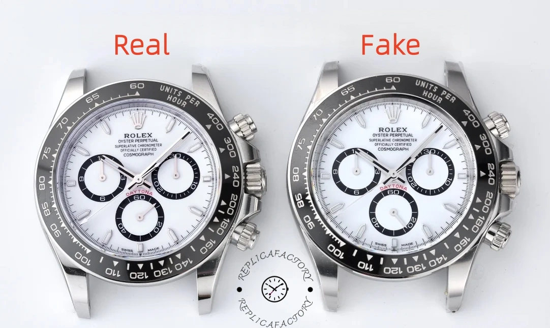 Real vs fake Rolex daytona