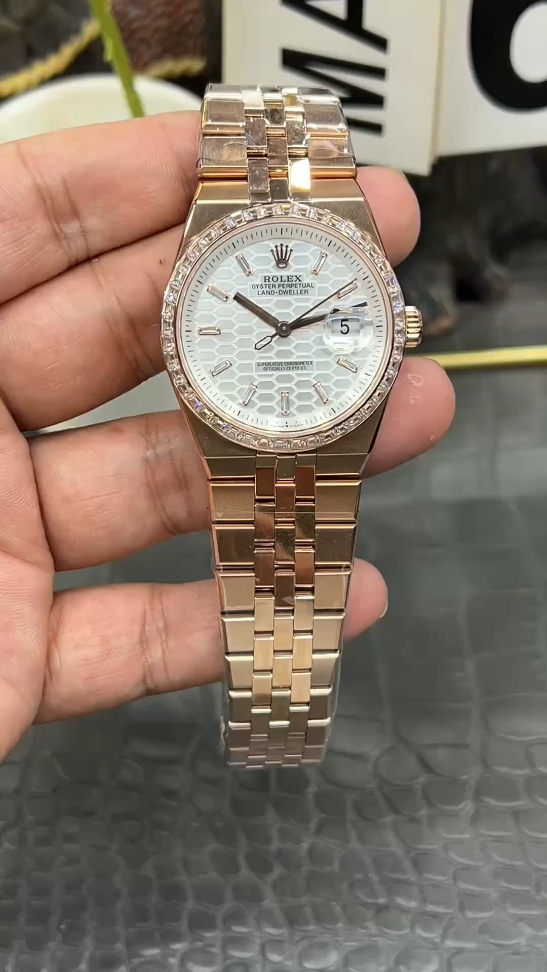 2025 Rolex Land Dweller m127385tbr 0003 Replica