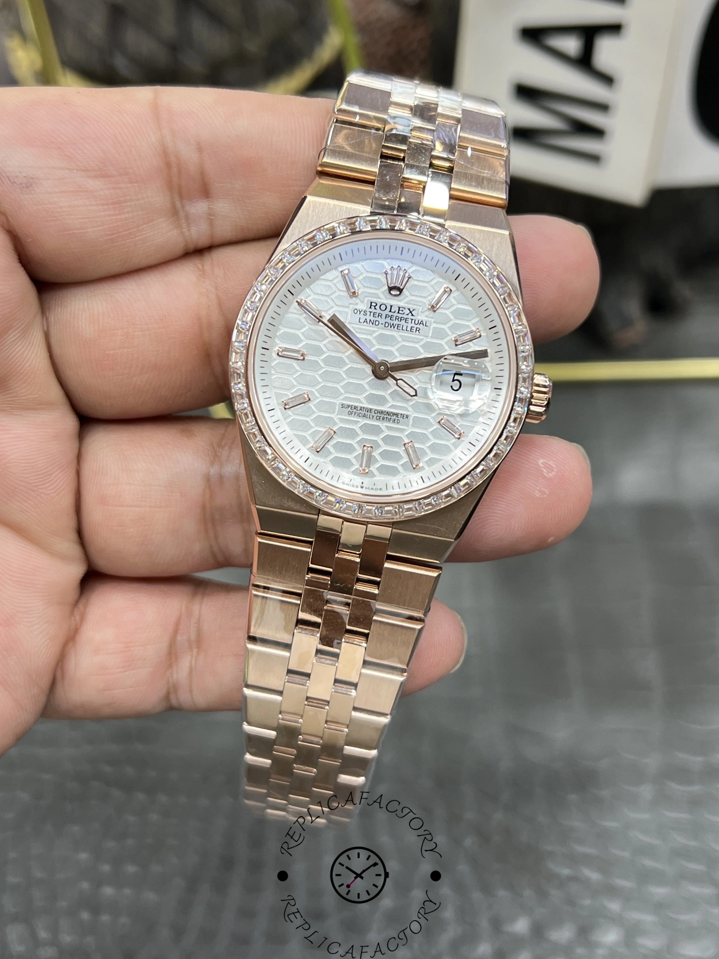 2025 Rolex Land Dweller m127385tbr 0003 Replica