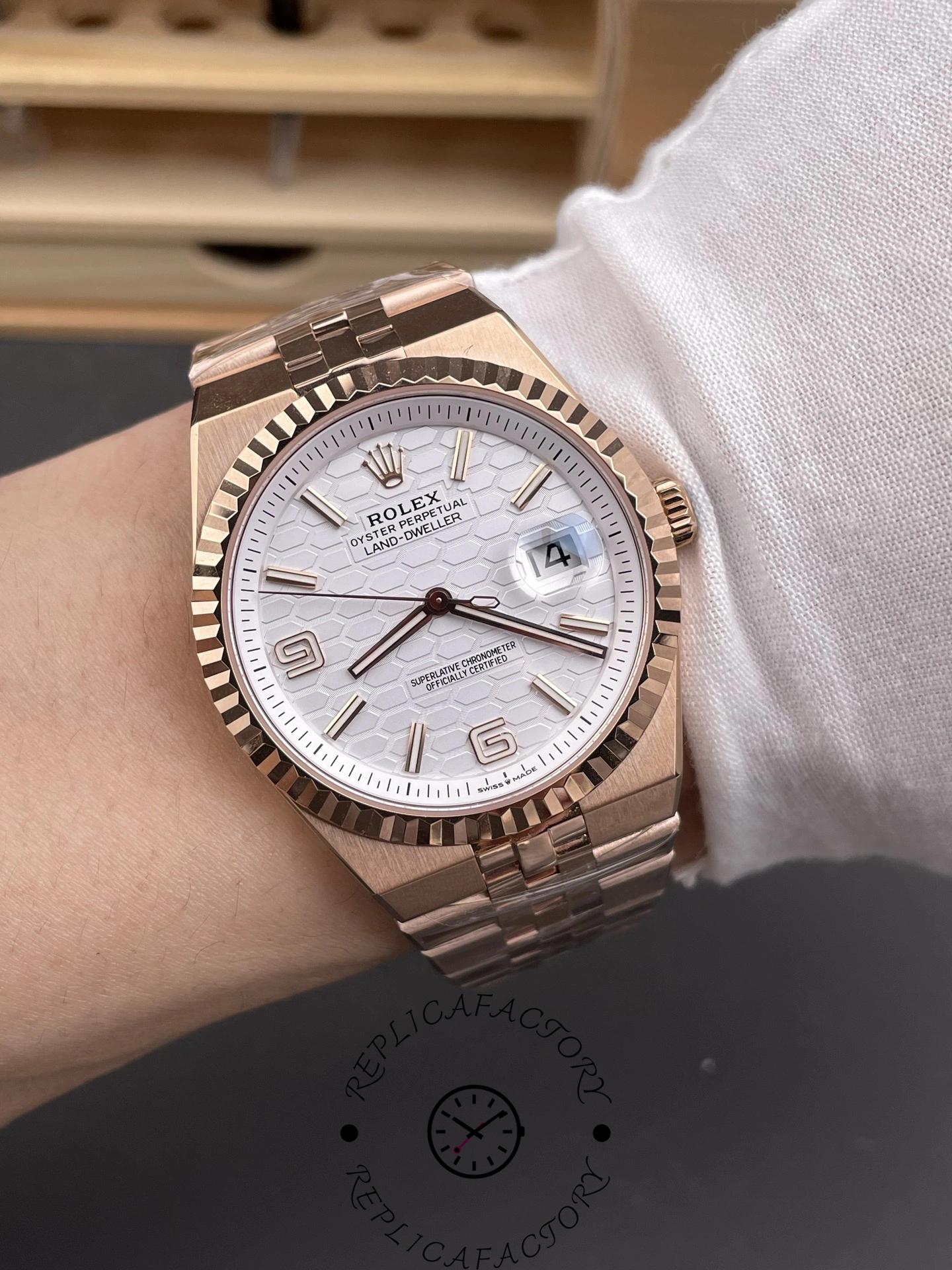 2025 Rolex Land Dweller M127235 0001 Replica