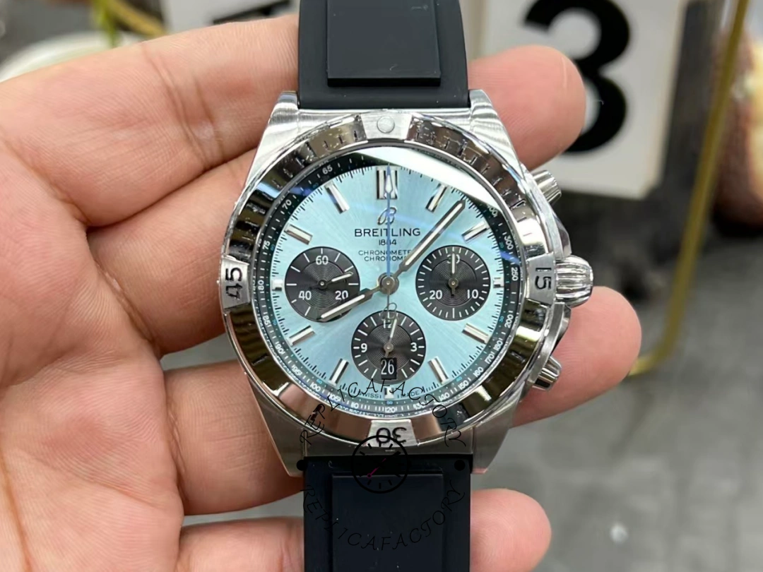 Breitling Chronomat B01 42 Ice Blue PB0134101C1S1 Replica