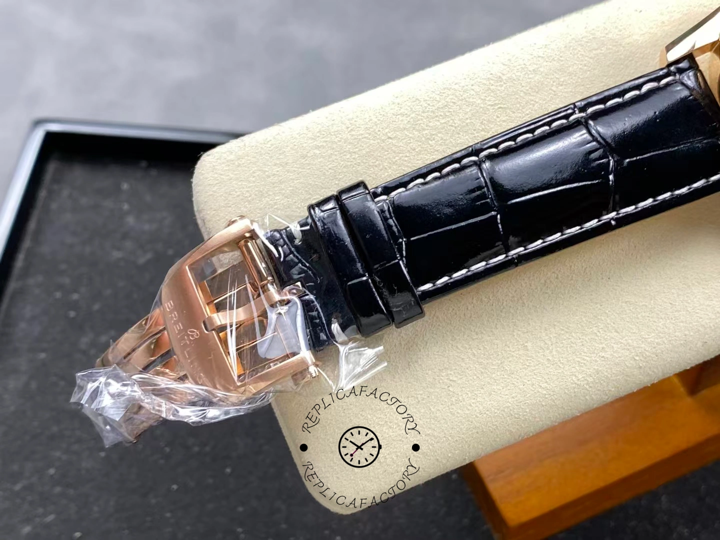 Breitling Navitimer B12 Chronograph RB0137241L1P1 41 Black Strap Replica