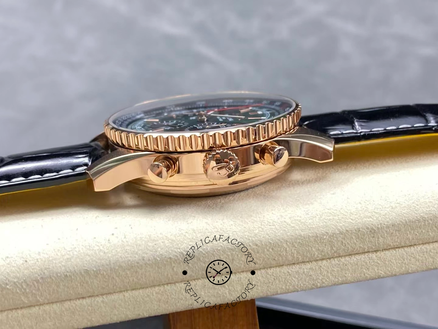 Breitling Navitimer B12 Chronograph RB0137241L1P1 41 Black Strap Replica