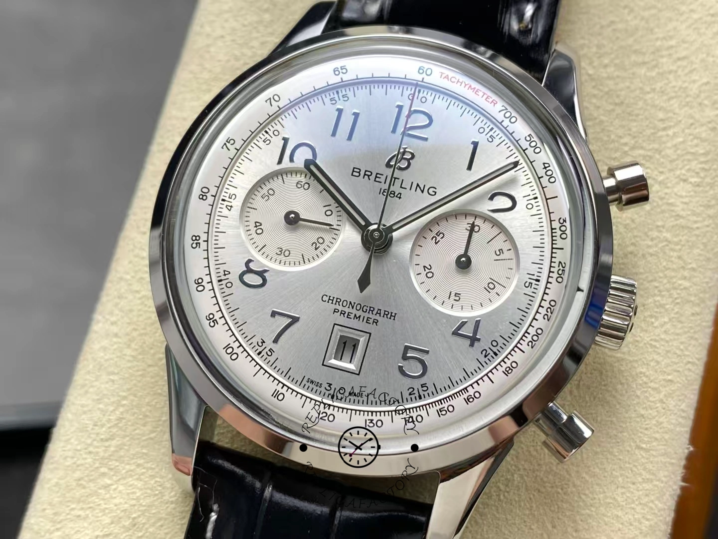 Breitling Premier B09 Silver Dial 40 mm AB0930371G1P1 Replica