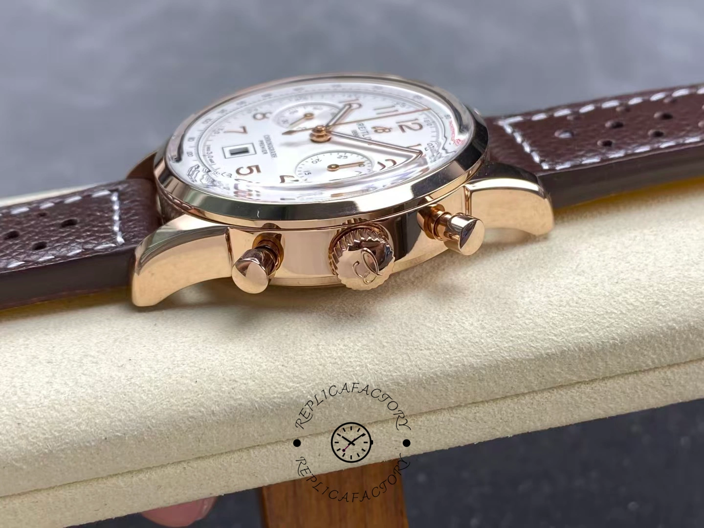 Breitling Premier B01 RB0145371G1P2 Rose Gold 42 Replica