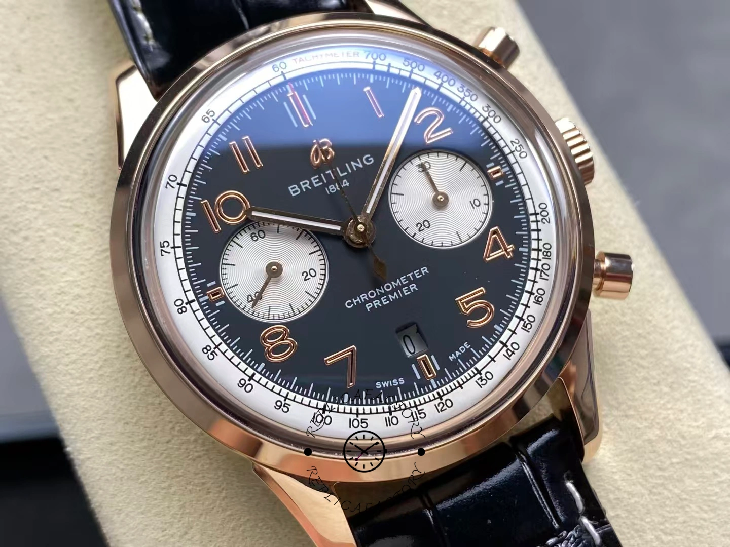 Breitling Premier B01 Rose Gold AB0118A21B1X1 Replica