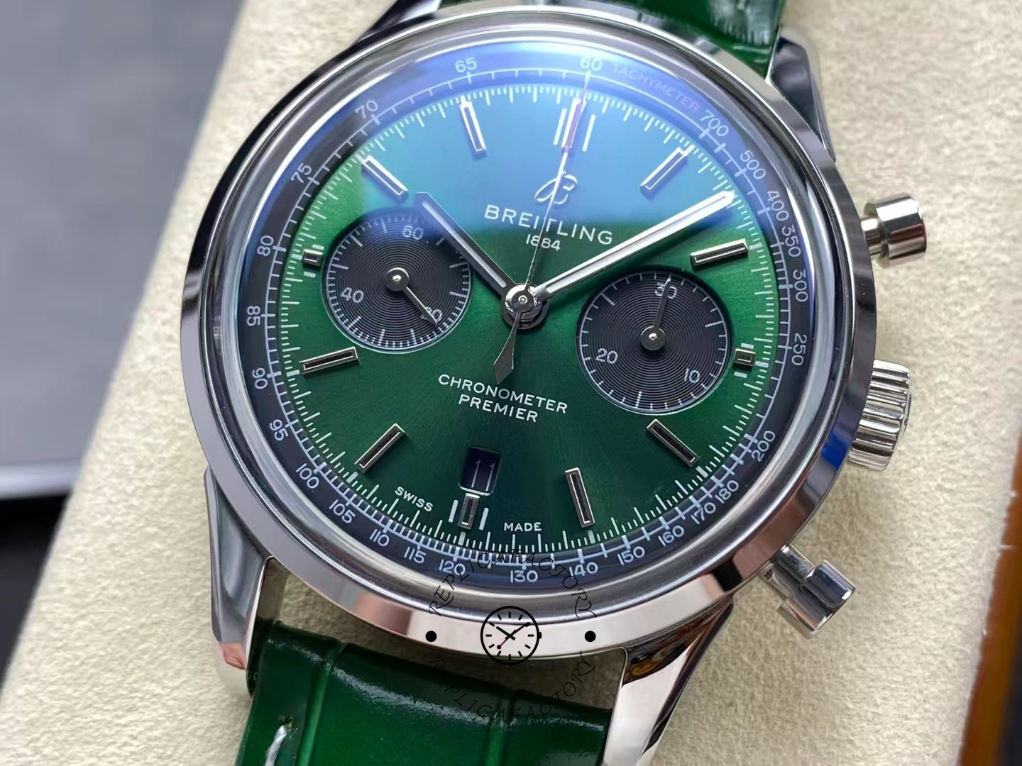 Breitling Premier B01 42mm Index Watch AB0118221L1P1 Replica