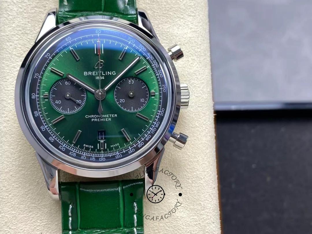 Breitling Premier B01 42mm Index Watch AB0118221L1P1 Replica