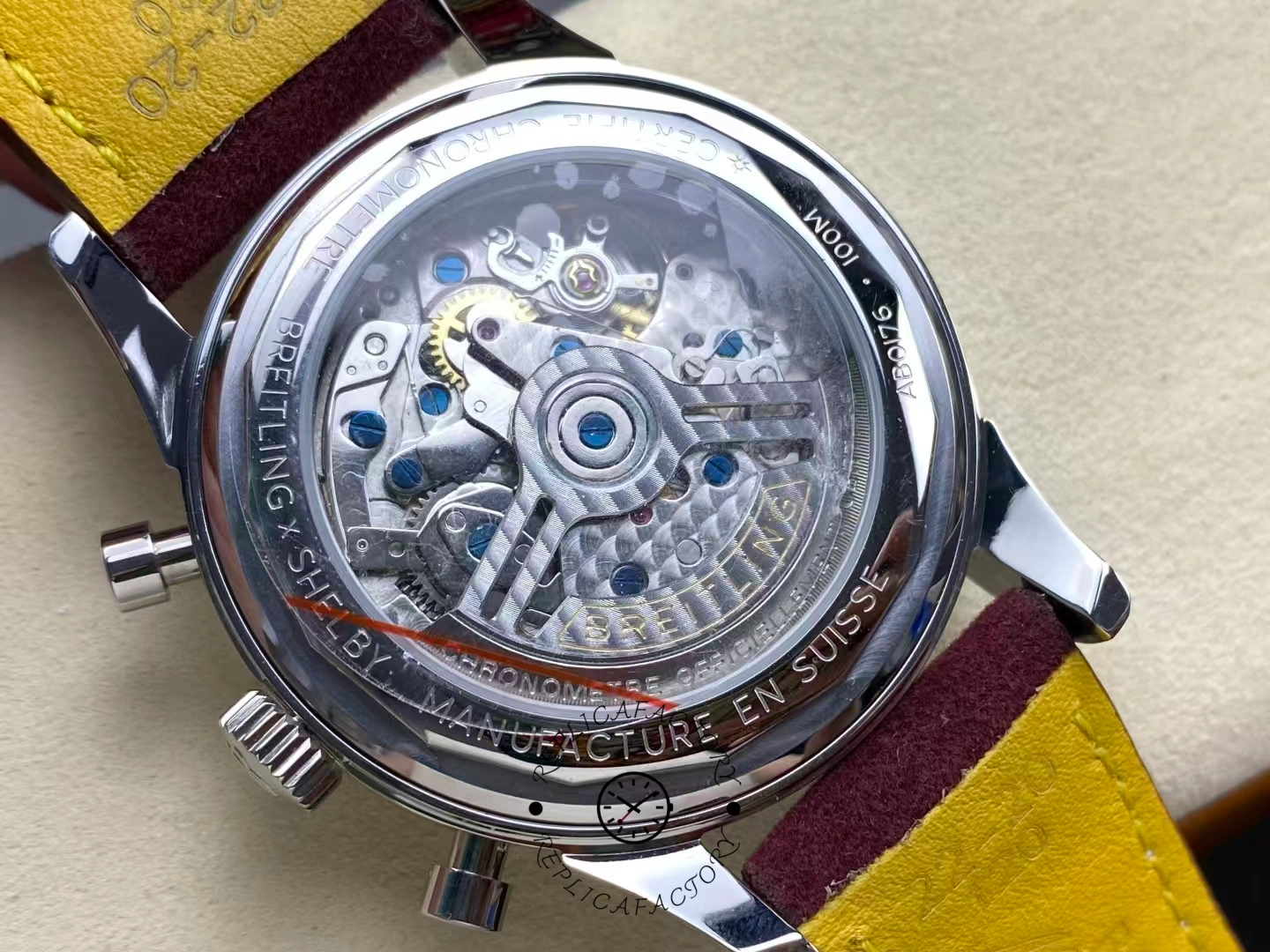 Breitling Premier B01 Chronograph 42 AB01186A1G1P1 Replica