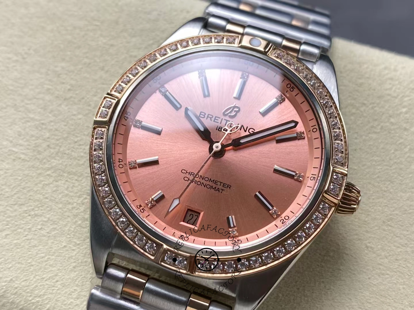 Breitling Chronomat Automatic 36 Diamond Bezel U10380591K1U1 Replica