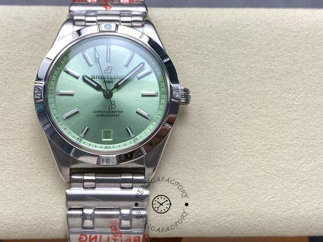 Breitling Chronomat Automatic 36mm Mint Green A10380101L1A1 Replica