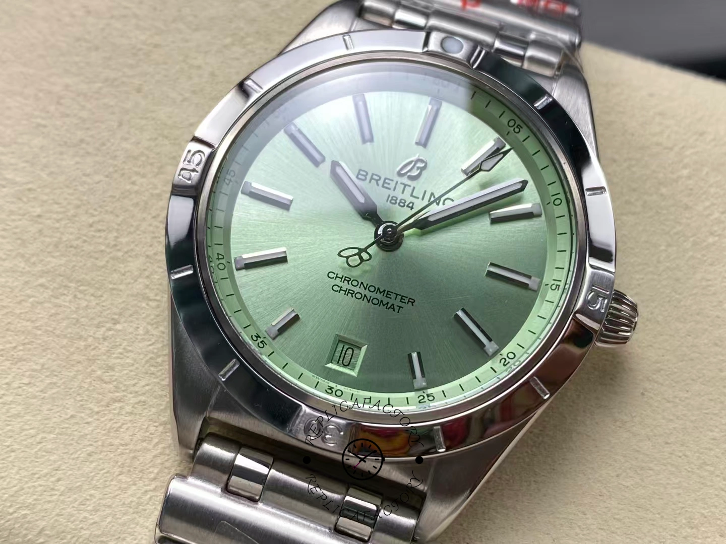 Breitling Chronomat Automatic 36mm Mint Green A10380101L1A1 Replica