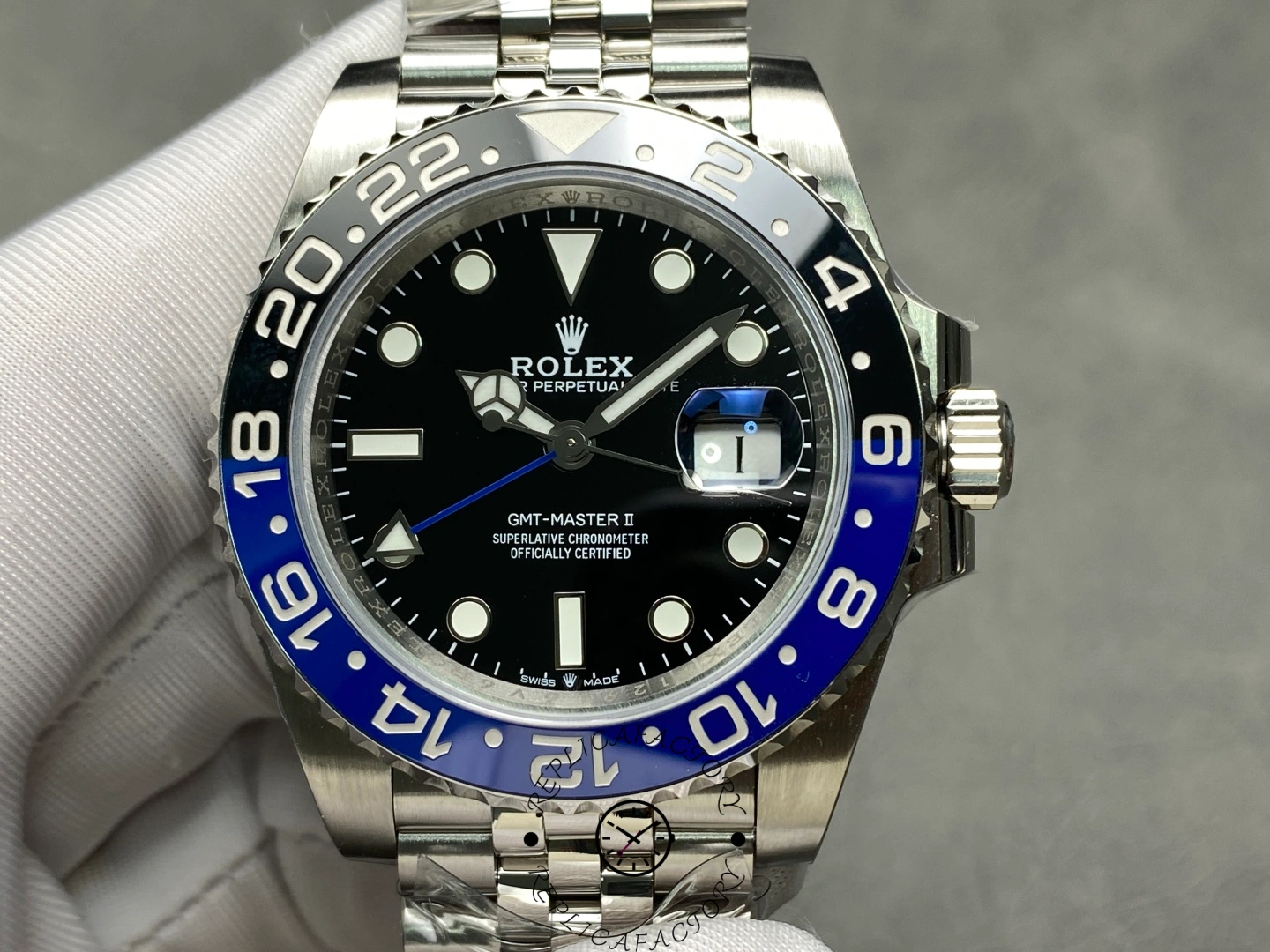 Rolex GMT-Master II 126710BLNR Black Dial Batman Bezel 40MM Mens Replica Watch