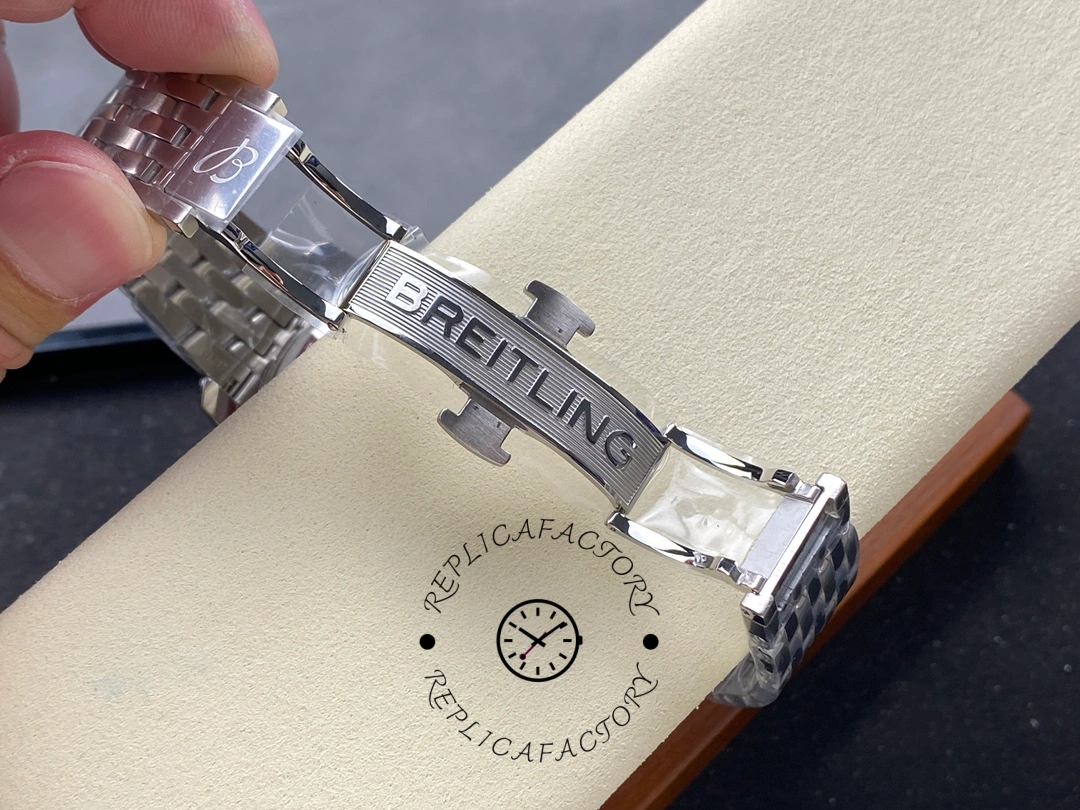 Breitling Navitimer B01 Clone AB0139211G1A1 Silver Dial 41mm